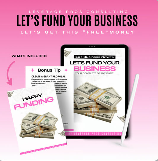 Let's fund your business (Grants)