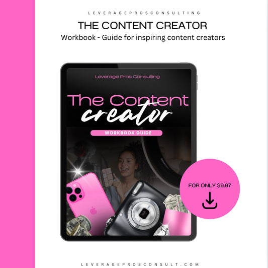 The Content Creator workbook